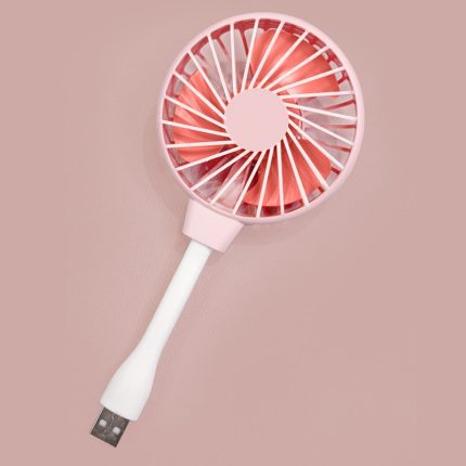 Mini Handheld Portable Cooling Fan Laptop Power Bank Outdoor Desk Adjustable Cooler Fan